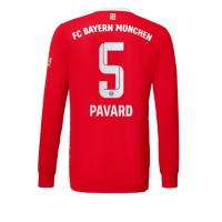 Bayern Munich Benjamin Pavard #5 Fotballklær Hjemmedrakt 2022-23 Langermet